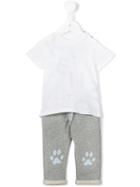 Kenzo Kids - Leopard And Tiger Trouser Set - Kids - Cotton - 18 Mth, Grey