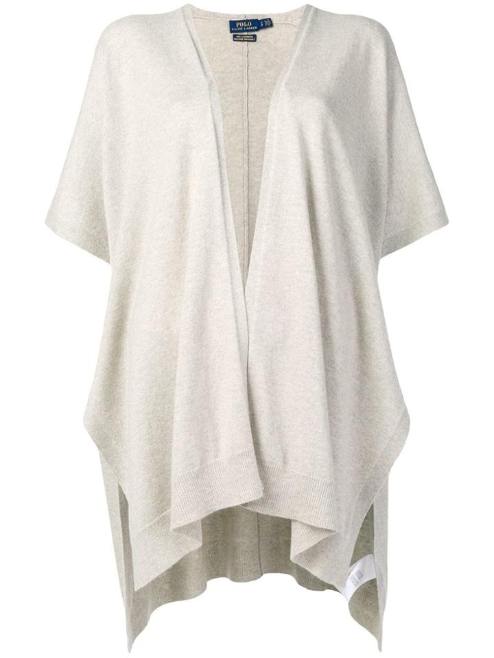 Polo Ralph Lauren Open Front Cardigan - Grey