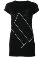 Rick Owens Embroidered T-shirt - Black