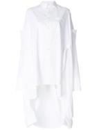 Helmut Lang Draped Button-down Shirt - White