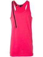 Y-3 - Contrast Tank Top - Men - Cotton - S, Pink/purple, Cotton