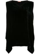 Nehera 'bianne' Velvet Top - Black