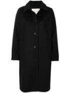 Mackintosh Single Breasted Coat - Black