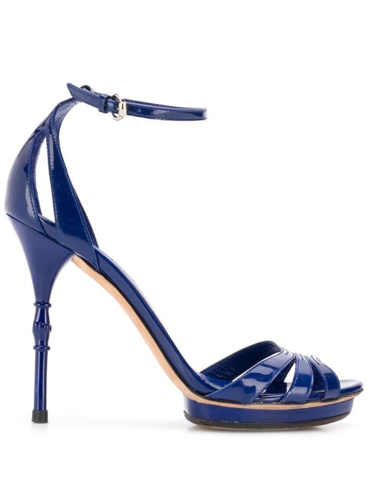 Gucci Pre-owned 2000's Platform Sandals - Purple
