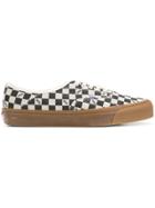 Vans Checked Lace-up Sneakers - White