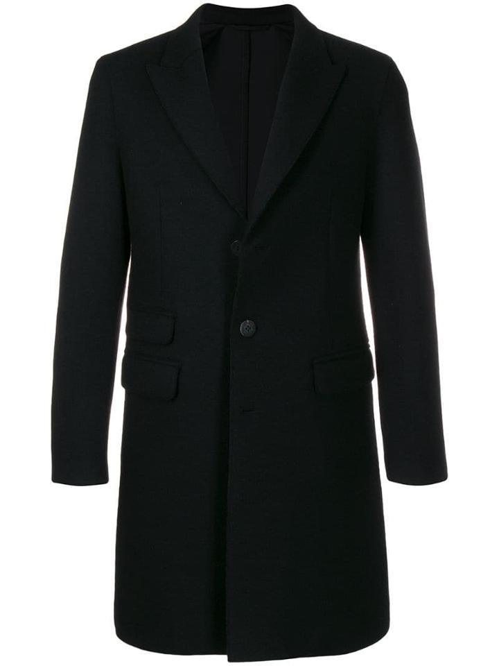 Neil Barrett Single-breasted Coat - Black