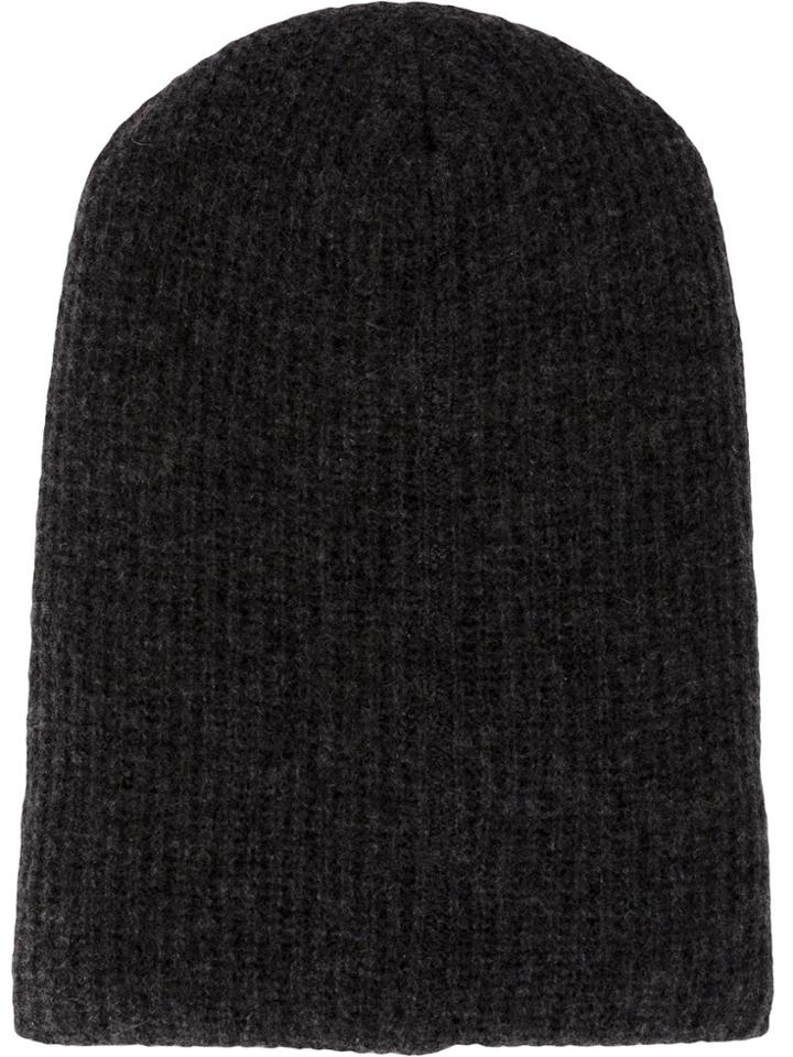 The Elder Statesman Knit Cap - Grey