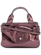 Armani Jeans Metallic Small Tote