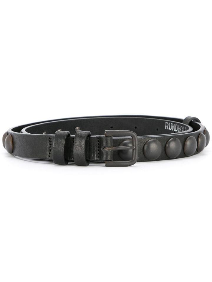 Rundholz Narrow Shaped Belt - Black