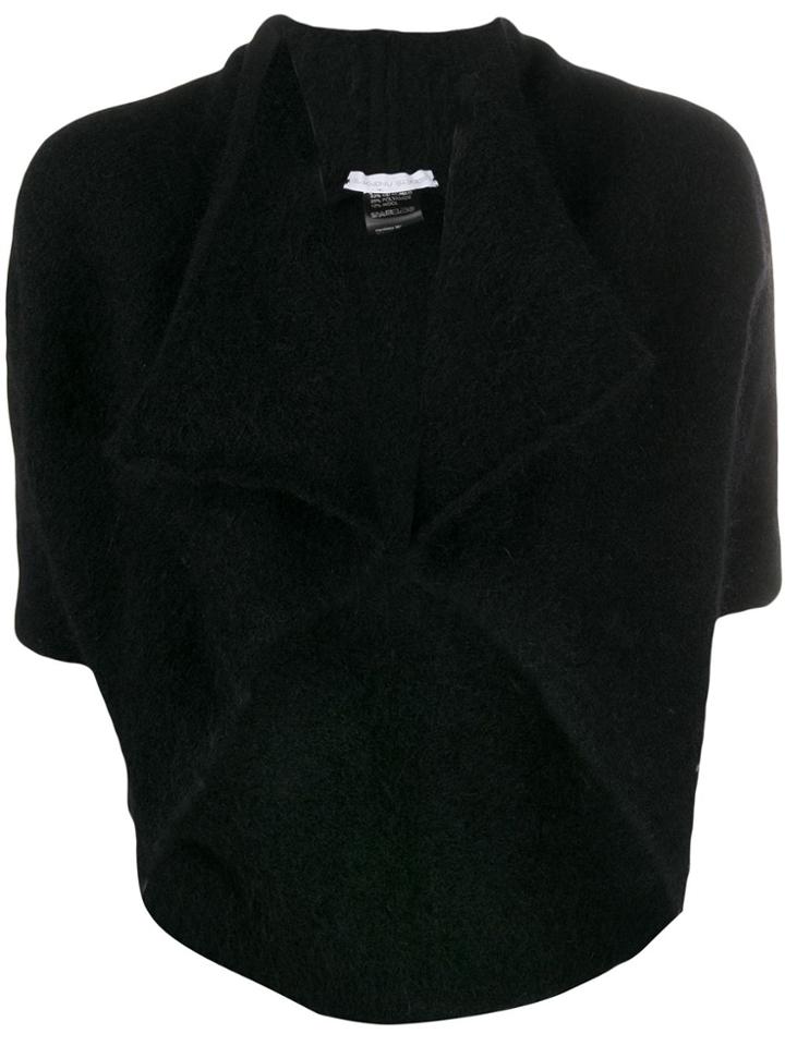 Société Anonyme Cropped Open Cardigan - Black