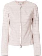 Desa Collection Fitted Panel Jacket - Pink