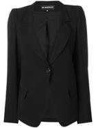 Ann Demeulemeester Tailored Blazer Jacket - Black
