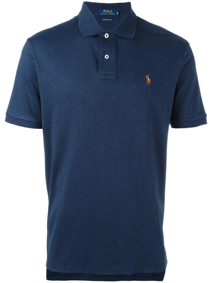 Polo Ralph Lauren Logo Polo Shirt, Men's, Size: Medium, Blue, Cotton