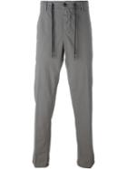 Dondup Chino Trousers, Men's, Size: 32, Grey, Cotton/spandex/elastane