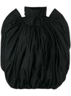 Ter Et Bantine Gathered High Shoulder Blouse - Black