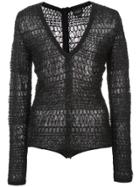 Giambattista Valli Giambattista Valli Gvf18943 Black Wool/angora