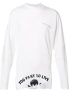 Vivienne Westwood Anglomania 'too Fast To Live' Ribbed T-shirt