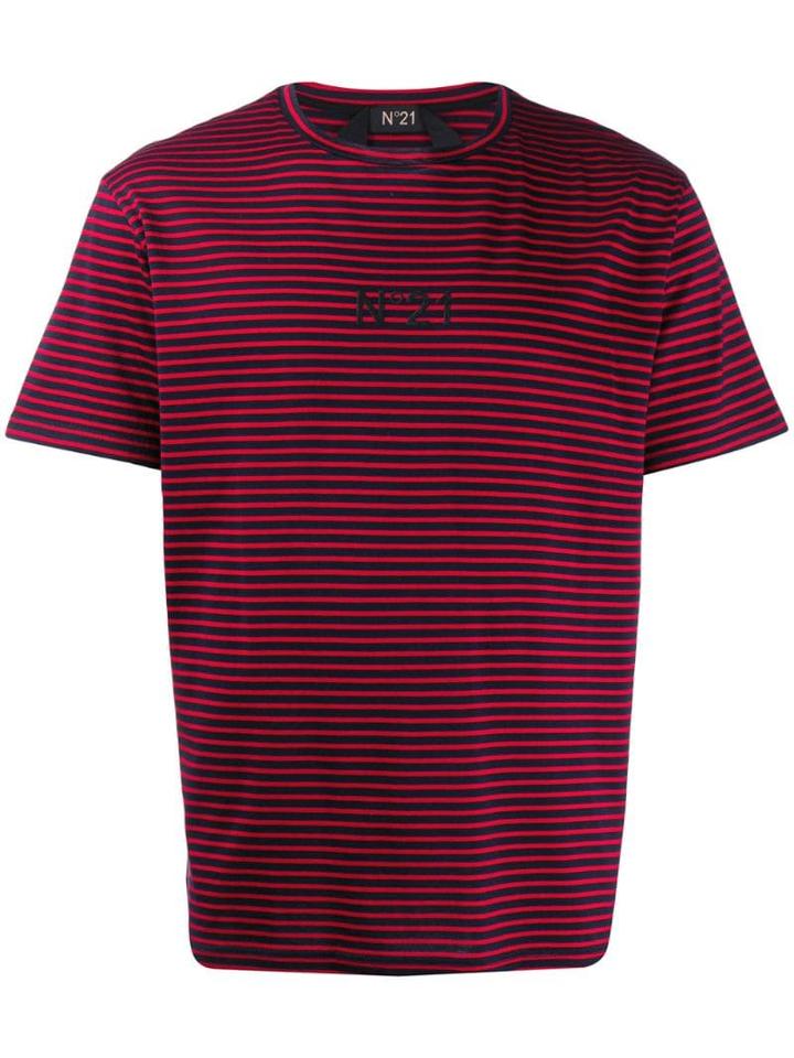 Nº21 Striped T-shirt - Blue