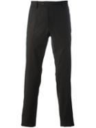 Al Duca D'aosta 1902 Slim Fit Tailored Trousers, Men's, Size: 52, Brown, Cotton/polyurethane