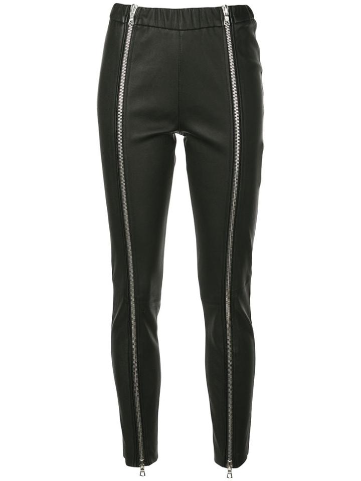 Beau Souci Zipped Leggings - Black