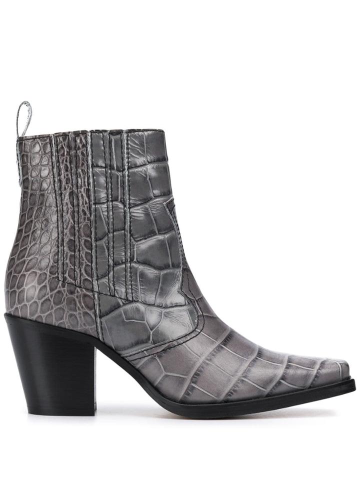 Ganni Phantom Boots - Grey
