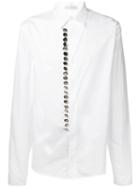 J.w.anderson Embellished Shirt, Men's, Size: 50, White, Cotton