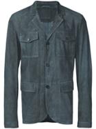 Desa 1972 Fitted Button Jacket - Blue