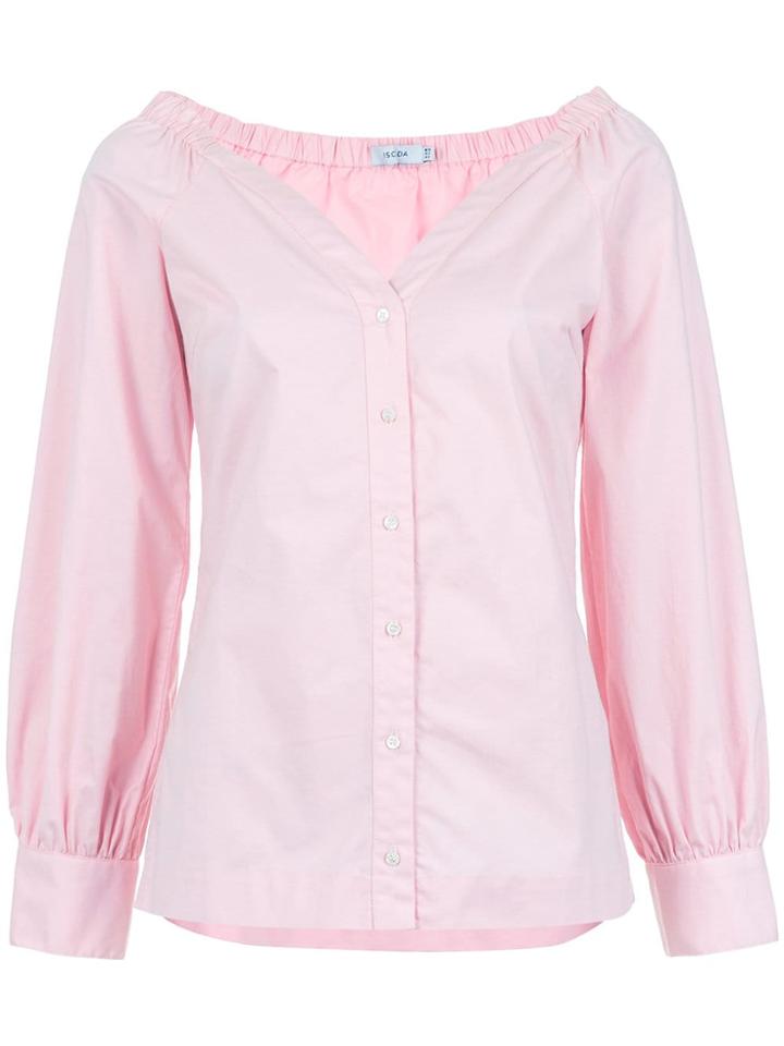 Isolda Paeonia Gathered Details Top - Pink