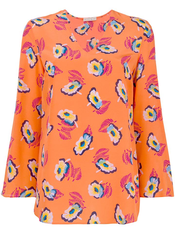 Etro Floral Blouse - Yellow & Orange