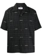 Ambush Short Sleeved Wool Shirt - Black