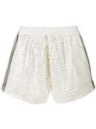 Ashish Sequin Embellished Shorts - Neutrals