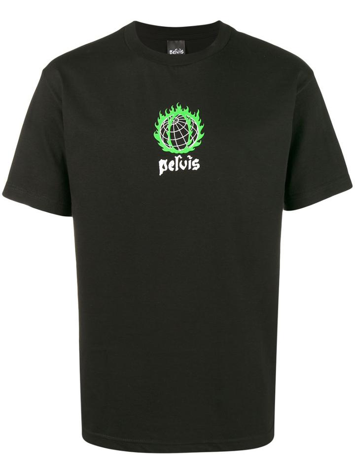 Pelvis - Global Meltdown T-shirt - Men - Cotton - L, Black, Cotton