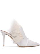 Malone Souliers Magda Mules - White
