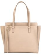 Salvatore Ferragamo Amy Tote, Pink/purple, Leather