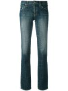 Armani Jeans - Classic Tapered Jeans - Women - Cotton/spandex/elastane - 25, Blue, Cotton/spandex/elastane