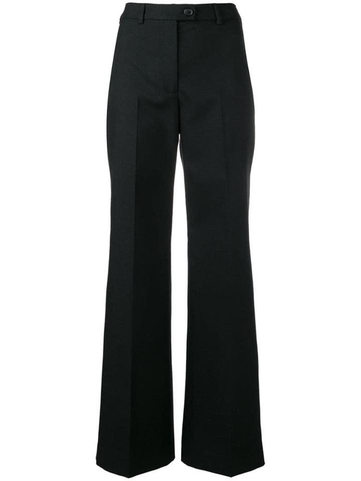 Acne Studios Modern Wool Trousers - Black