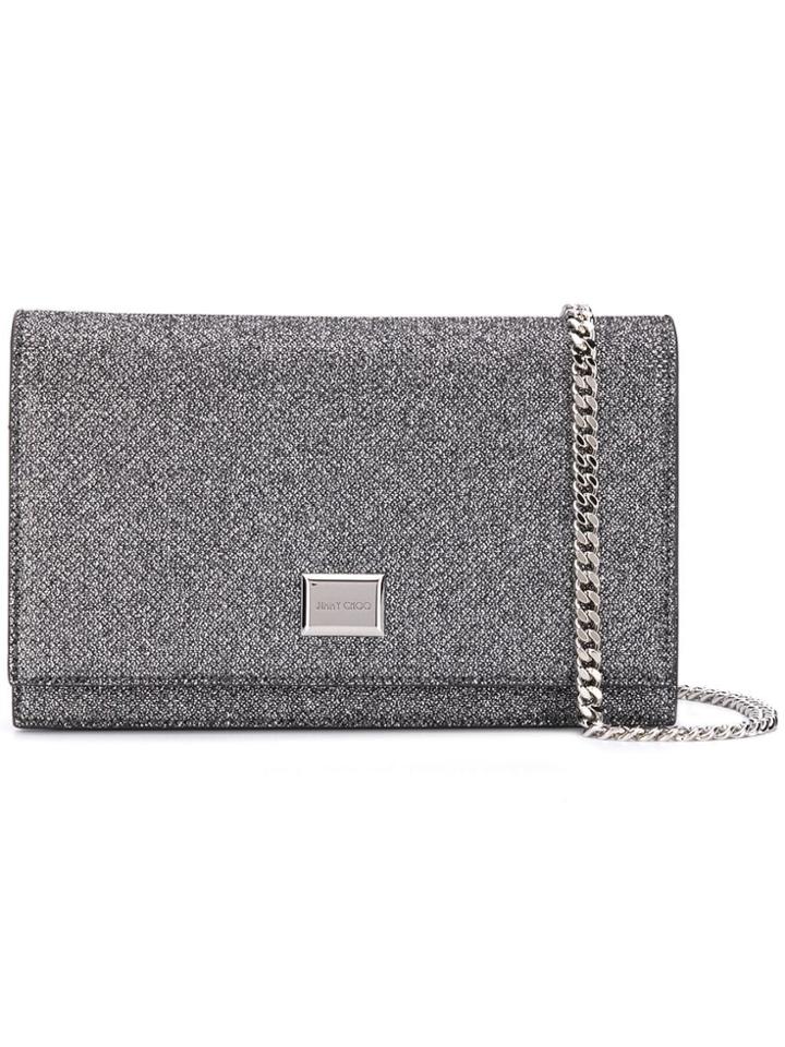 Jimmy Choo Lizzie Clutch Bag - Silver