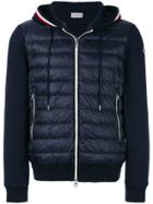 Moncler Padded Body Hoodie - Blue