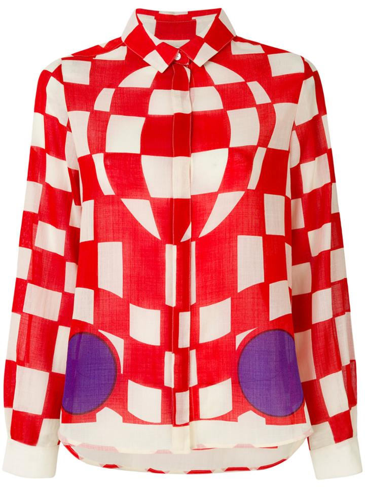 Jw Anderson Checkered Shirt