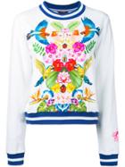 Manish Arora Tropical Print Sweatshirt - White