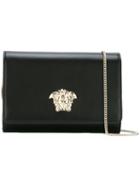 Versace 'palazzo Medusa' Patent Foldover Clutch
