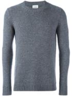 Le Kasha 'bagota' Jumper, Men's, Size: Large, Grey, Cashmere