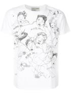 Enfants Riches Déprimés Illustration Print T-shirt - White
