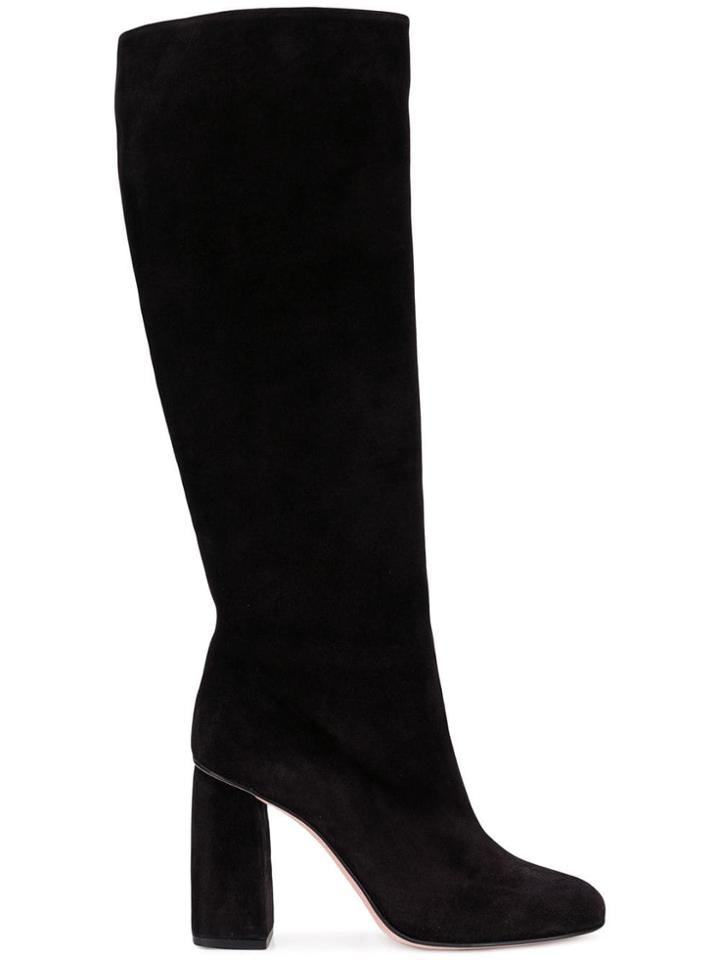 Red Valentino Avired Knee-high Boots - Black