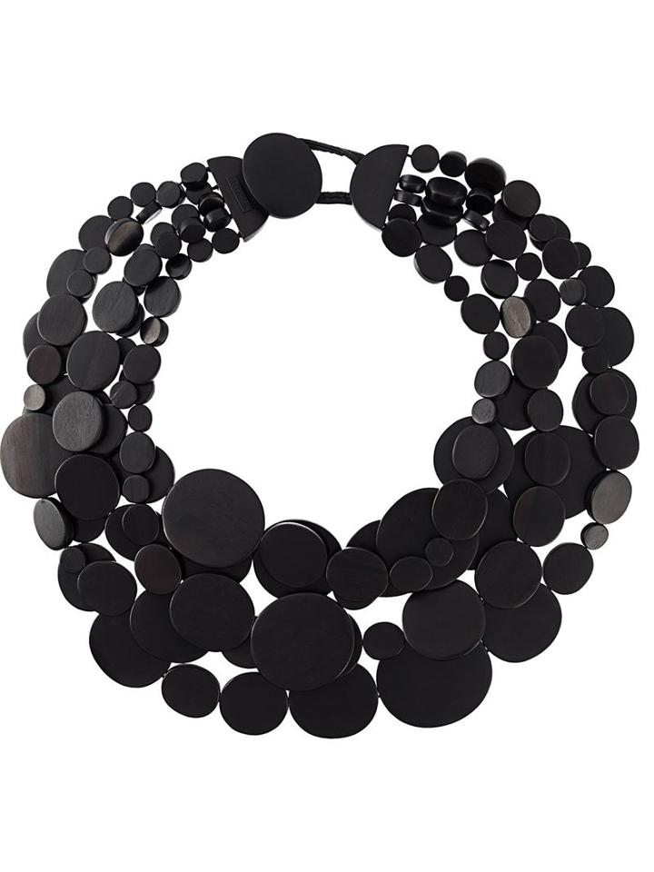 Monies Disc Strand Necklace