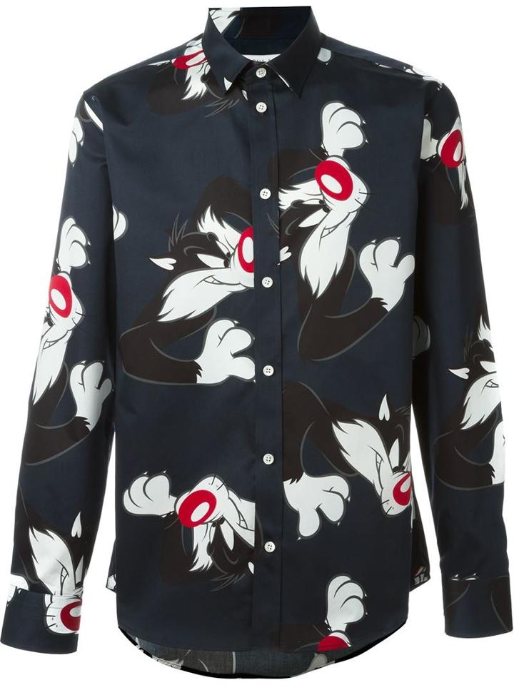 Paul & Joe Sylvester Print Shirt