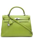 Hermès Vintage 'retourne Kelly 32' Tote, Women's, Green