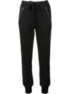 Thomas Wylde 'illusion' Track Pants, Women's, Size: Medium, Black, Polyester/modal