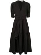Rebecca Vallance Holliday Belted Dress - Black