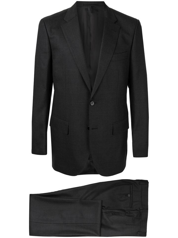 Gieves & Hawkes Colour Block Suit - Grey